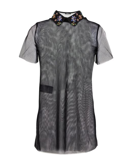 Hanita Gray Top Nylon