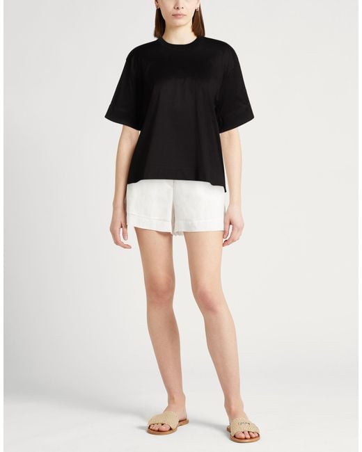 Max Mara Black T-Shirt Cotton