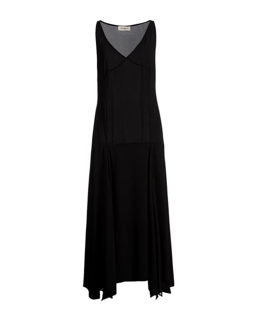 MEIMEIJ Black Maxi Dress Polyester