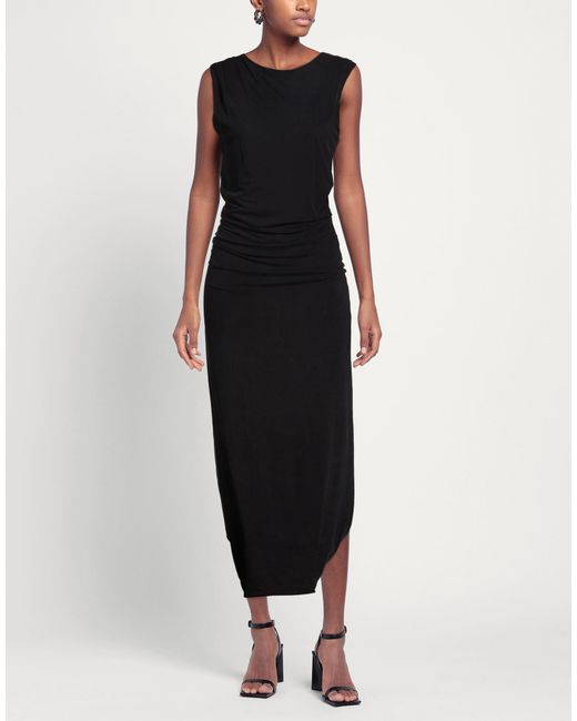 St. Agni Black Maxi Dress