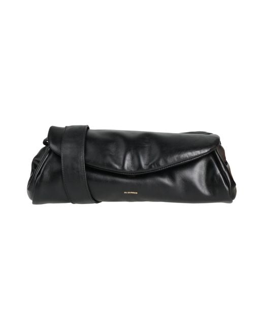 Jil Sander Black Cross-Body Bag Leather