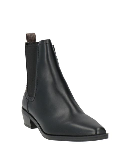 MICHAEL Michael Kors Black Ankle Boots Synthetic Material