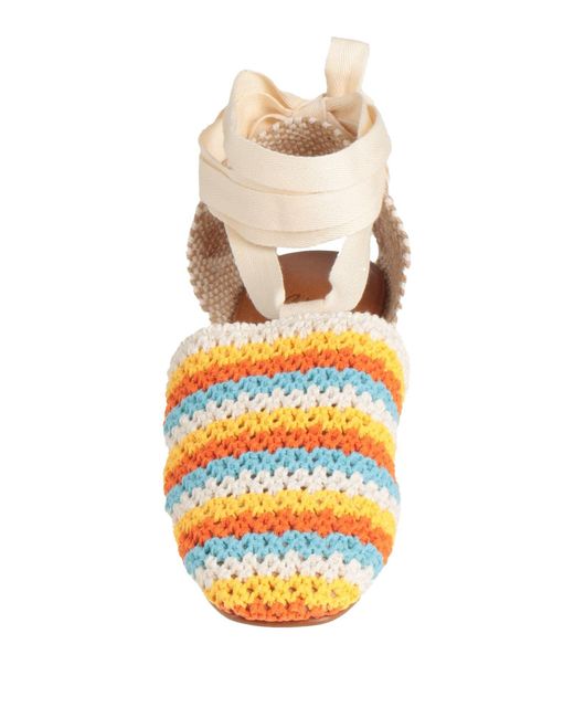 Castaner Natural Ballet Flats