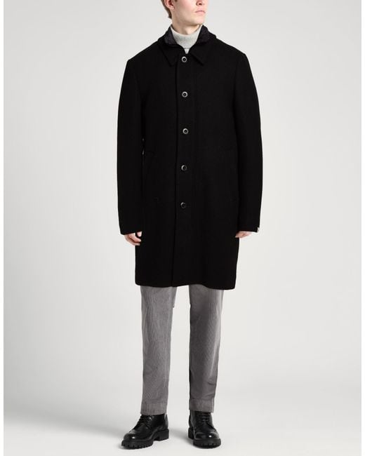 Peuterey Black Coats for men