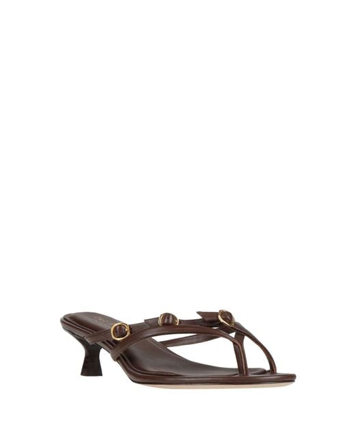 Rag & Bone White Thong Sandal
