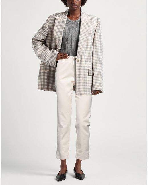 Current/Elliott Natural Pants Cotton