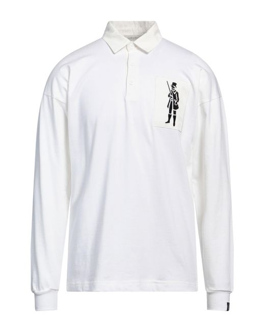 Mackintosh White Polo Shirt Organic Cotton for men