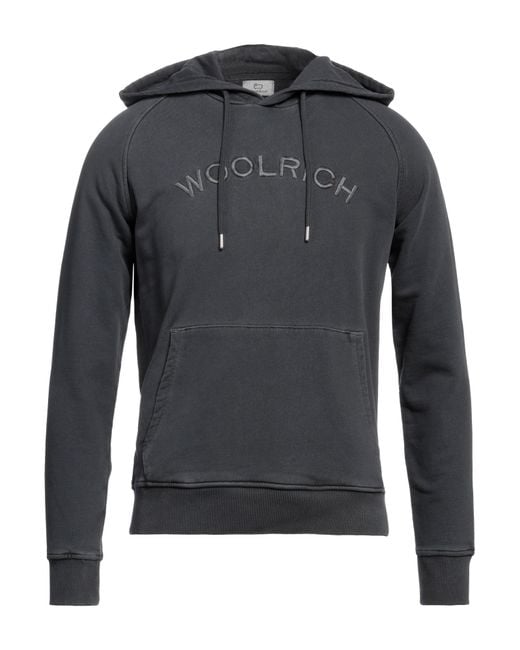 Woolrich Gray Sweatshirt for men