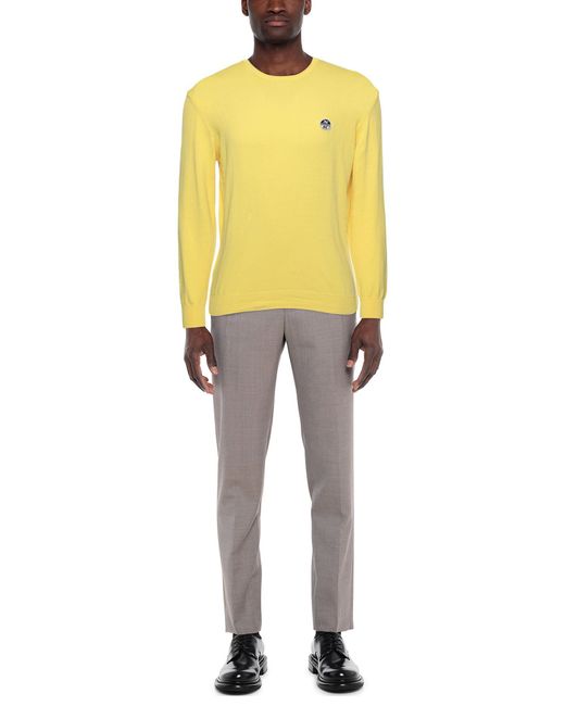 North Sails Yellow Jumper for men