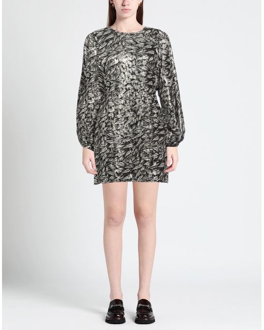 Patrizia Pepe Gray Mini Dress