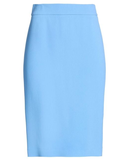 Emporio Armani Blue Midi Skirts