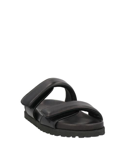Gia Borghini Black Sandals