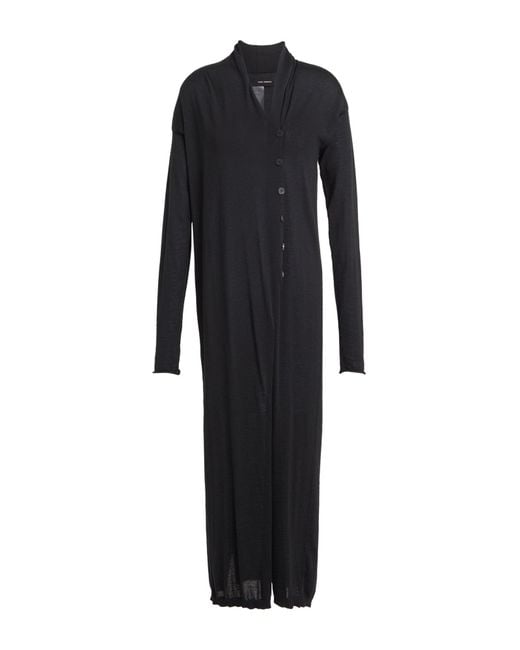 Isabel Benenato Black Cardigan Cashmere, Silk