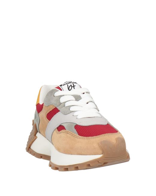 DSquared² Pink Sneakers Soft Leather, Textile Fibers