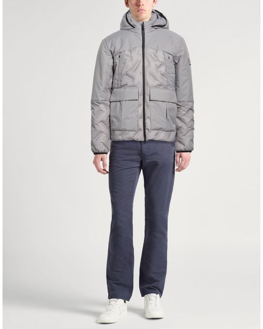 EA7 Gray Puffers for men