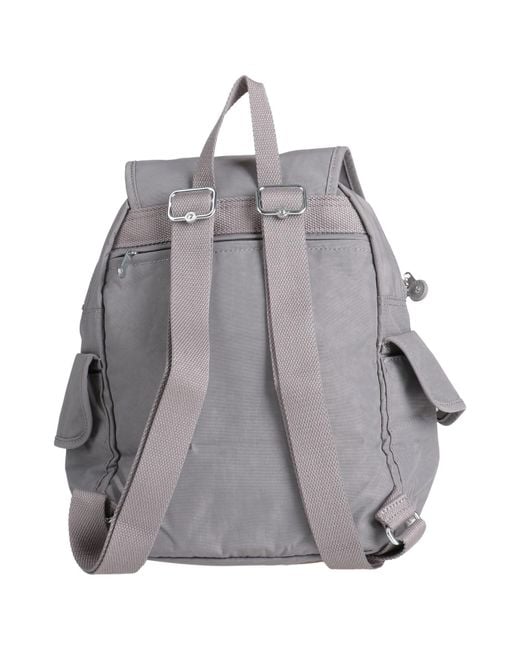Kipling Gray Backpack Polyamide