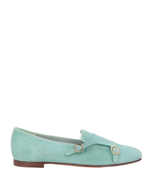 Santoni Green Mokassin