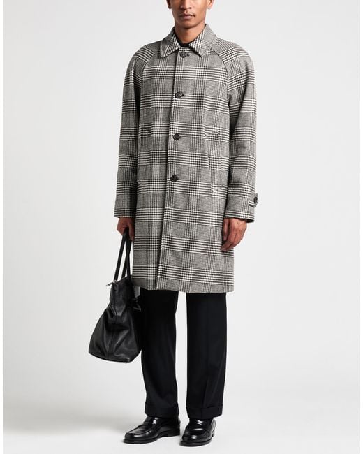 Paltò Gray Coat for men