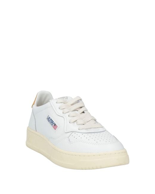 Autry White Trainers