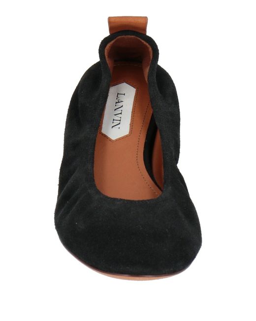 Lanvin Black Ballet Flats