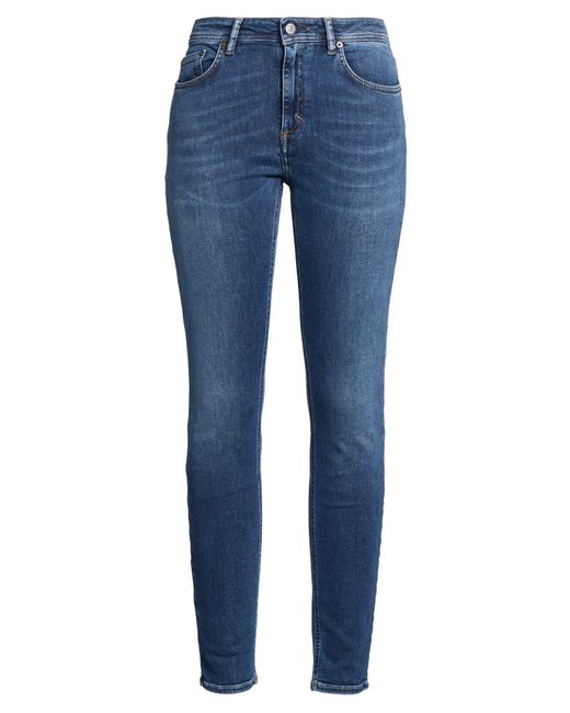 Acne Blue Jeans Cotton, Polyester, Elastane