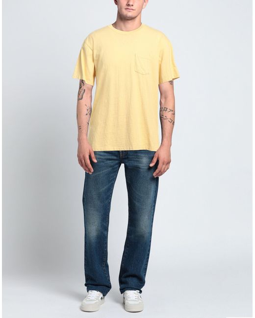T-shirt di John Elliott in Yellow da Uomo