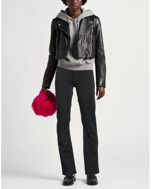 Rag & Bone Black Jeans Viscose, Cotton, Lyocell, Polyester, Elastane