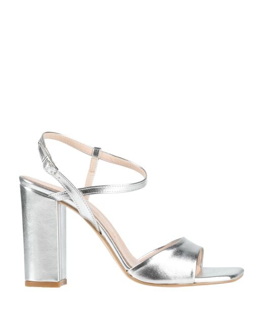Divine Follie White Sandals Synthetic Material
