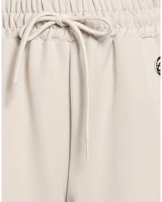 Gaelle Paris Natural Pants Polyester, Viscose, Elastane, Polyamide