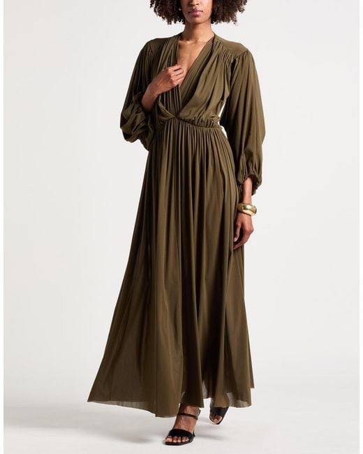Philosophy Di Lorenzo Serafini Brown Maxi Dress