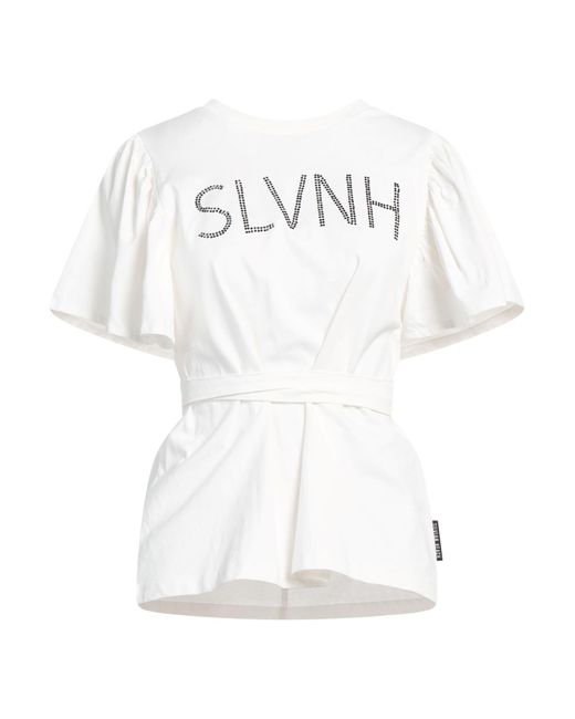 Silvian Heach White T-shirt