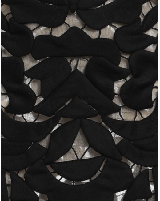 Ermanno Scervino Black Mini Dress