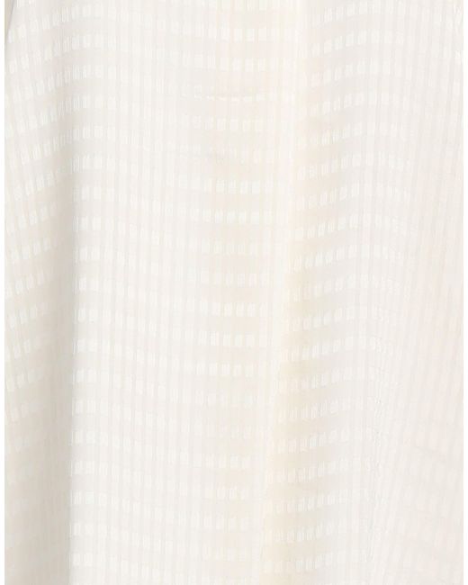 Her. White Ivory Top Polyester