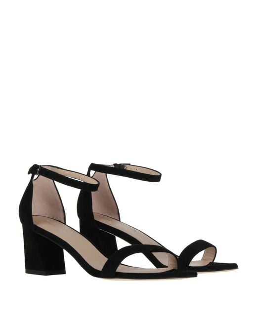 Stuart Weitzman Black Sandals