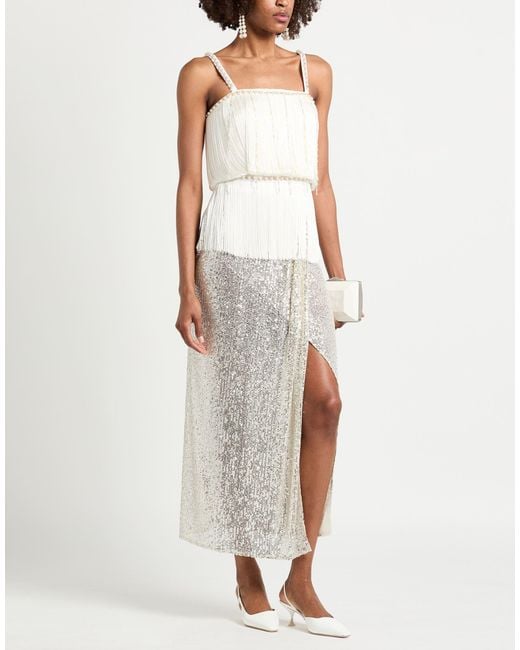 Elisabetta Franchi White Tops