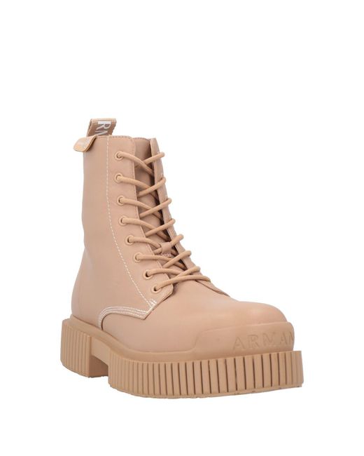 ARMANI EXCHANGE Natural Stiefelette