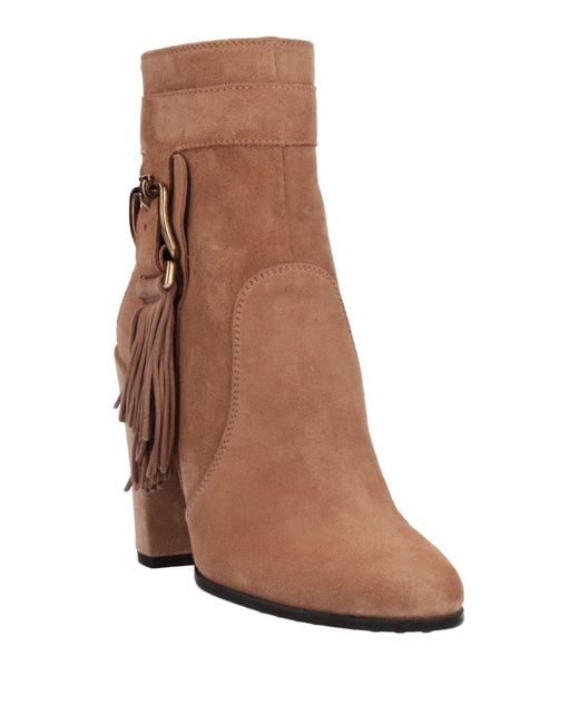 Tod's Brown Ankle Boots