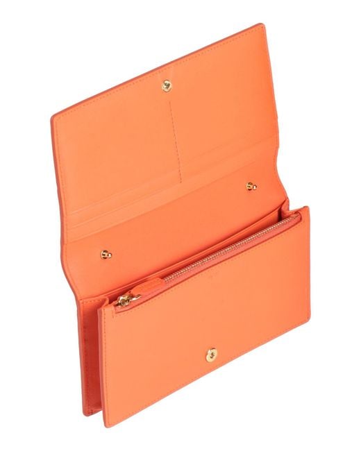 MCM Orange Cross-Body Bag Leather