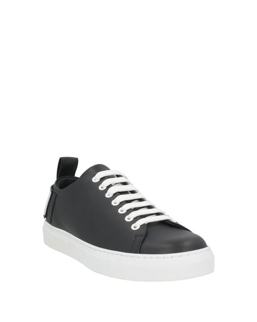 Moschino Black Sneakers Leather for men