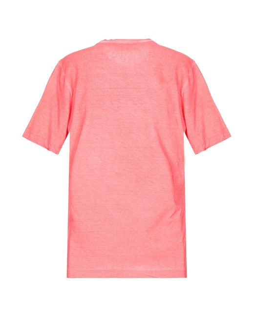 DSquared² T-shirt in Coral (Pink) - Lyst