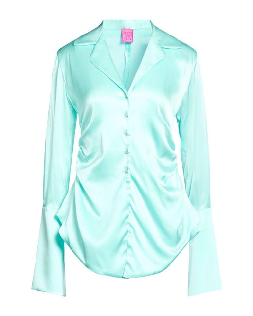 VERGUENZA Blue Sky Shirt Viscose, Polyester