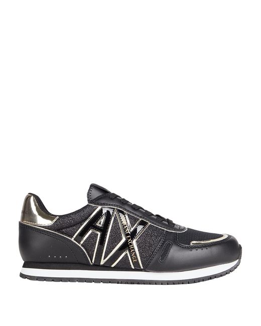 ARMANI EXCHANGE Black Sneakers