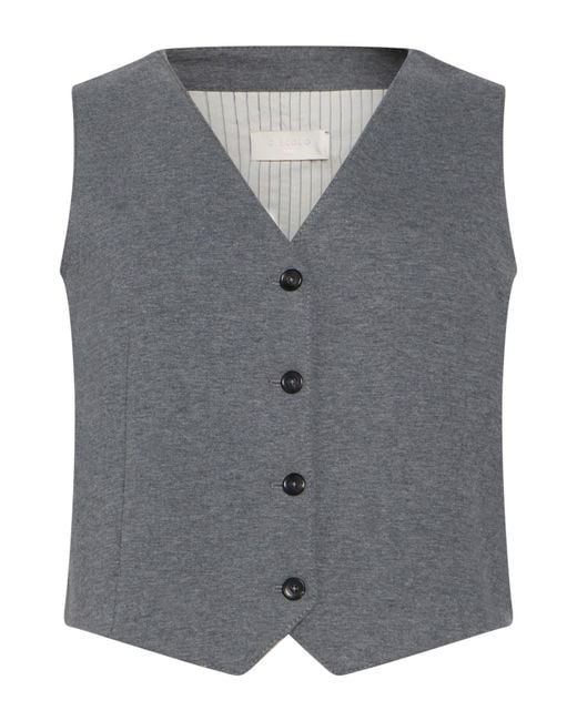 Circolo 1901 Gray Waistcoat