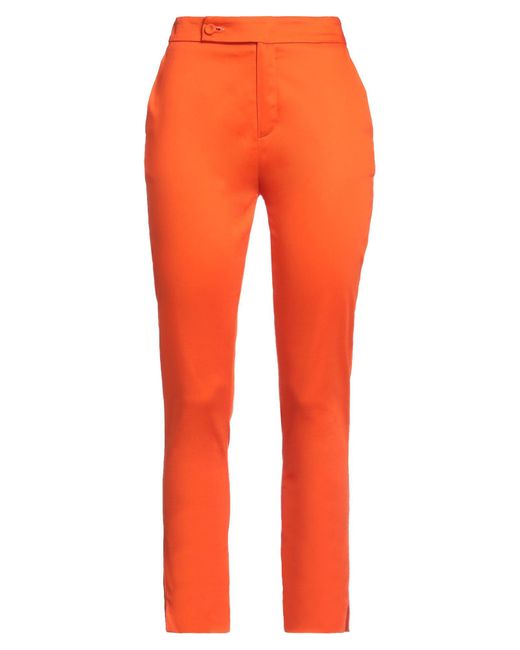 ELEONORA STASI Orange Trouser