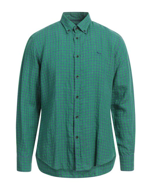 Harmont & Blaine Green Shirt for men