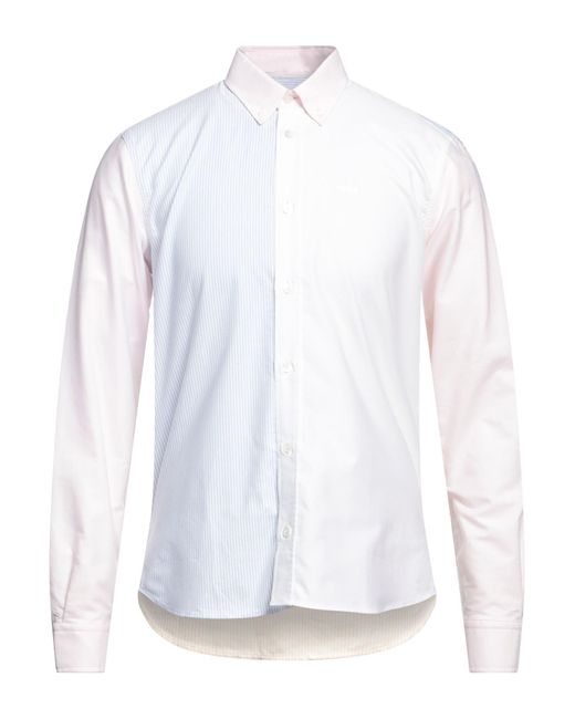 Camicia di Maison Kitsuné in White da Uomo