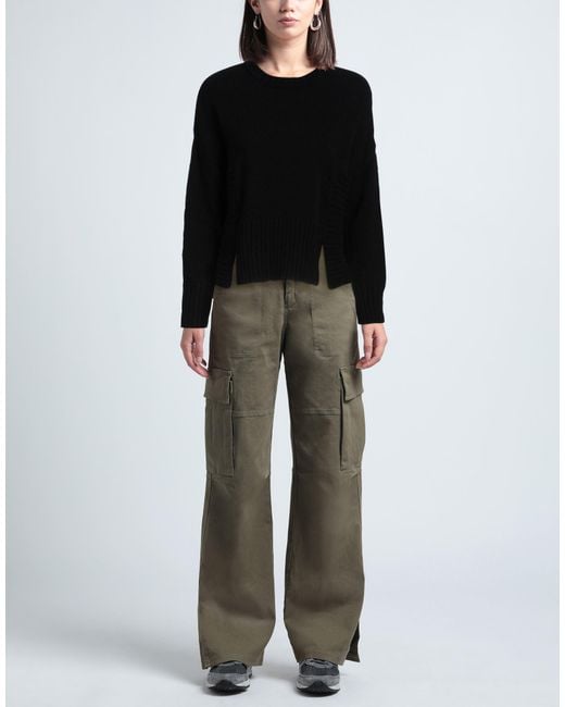 Pinko Black Sweater Wool, Cashmere
