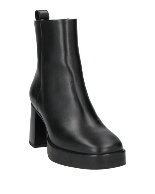 Tommy Hilfiger Black Ankle Boots