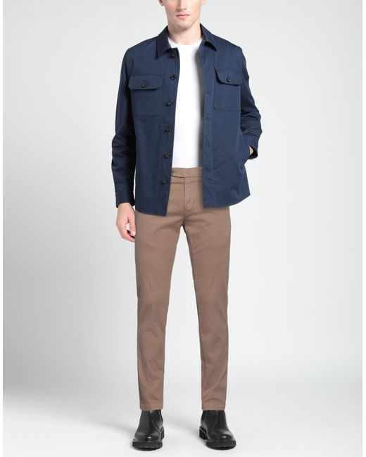 Myths Gray Pants Cotton, Elastane for men