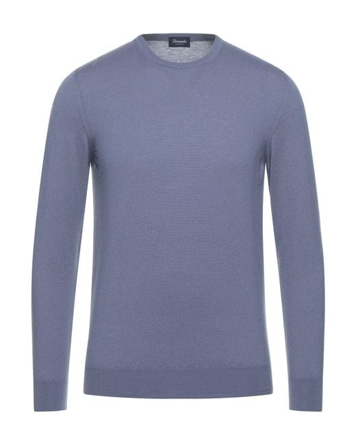 Pullover Drumohr de hombre de color Blue
